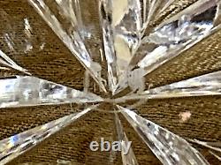 Antique Libbey Signed ABP Cut Crystal Large Bowl 9 1888-1920s 4.88 lbs
