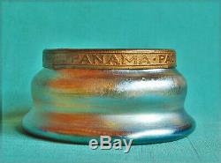 Antique Louis Comfort Tiffany Favrile Glass Panama Pacific Exposition 1915