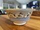 Antique Mochaware Bowl Earthworm Mocha Ware Early 1800's Early 19th Century