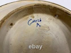 Antique Moorish Moroccan Ceramic Plate Bowl 12