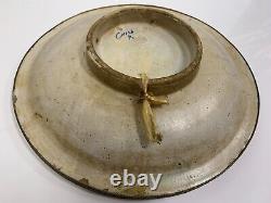Antique Moorish Moroccan Ceramic Plate Bowl 12