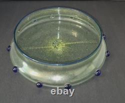 Antique Murano Art Glass Bowl Possibly Vittorio Zecchin for Cappellin
