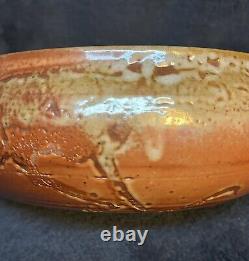 Antique Pewabic Pottery Bowl Detroit 7.25D