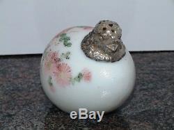 Antique Rare Mt Washington Chick Sugar Shaker Hand Painted