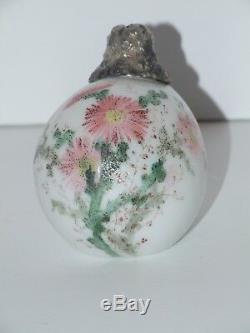 Antique Rare Mt Washington Chick Sugar Shaker Hand Painted