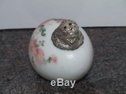 Antique Rare Mt Washington Chick Sugar Shaker Hand Painted