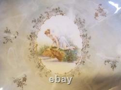 Antique Rosenthal Psyche White Rock Girl Bowl Rare