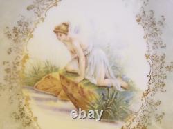 Antique Rosenthal Psyche White Rock Girl Bowl Rare