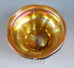 Antique Signed L. C. T. 8921 Louis Comfort TIFFANY Art Glass Gold FAVRILE Fine NR