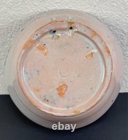 Antique Spanish Fajalauza Ceramic Bowl Glazed Faience 19th C. Faience Lebrillo