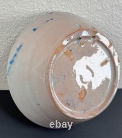 Antique Spanish Fajalauza Ceramic Bowl Glazed Faience 19th C. Faience Lebrillo