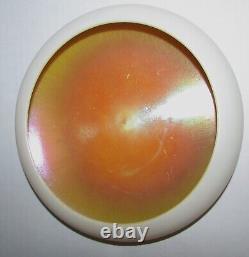 Antique Steuben Art Glass Aurene on Calcite Bowl 1241