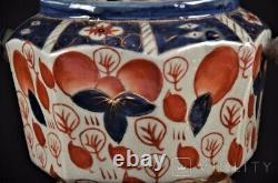 Antique Vase Fruit Bowl Candy Tureen Salad Porcelain Bronze Europe Lid France