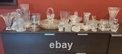 Antique vintage cut crystal cut glass