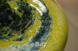 Art Glass Blenko face Vase #9316 AGB#2