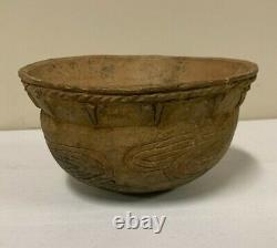 Asian Archaic Style Korean Silla Style Ceramic Pottery Bowl
