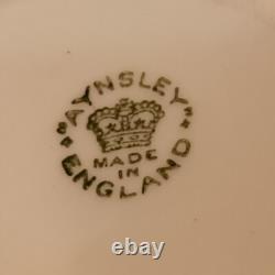 Aynsley Antique Circa 1910 Rare Piece Small Footed Bowl Lustre Butterfly