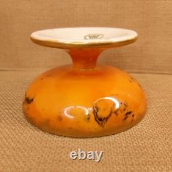 Aynsley Antique Circa 1910 Rare Piece Small Footed Bowl Lustre Butterfly