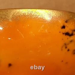 Aynsley Antique Circa 1910 Rare Piece Small Footed Bowl Lustre Butterfly