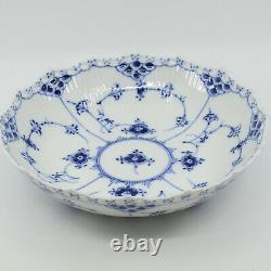 BLUE FLUTED (FULL LACE) ROYAL COPENHAGEN Cake Stand Bowl Only 1020 Factory 1st