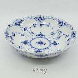 BLUE FLUTED (FULL LACE) ROYAL COPENHAGEN Cake Stand Bowl Only 1020 Factory 1st