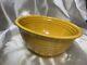 Bauer #9 Mixing Bowl. Rare Early Example with Three Inside Rings. Chinese Yellow