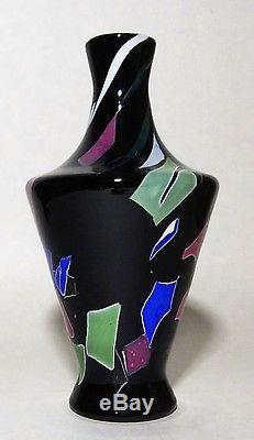 Beautiful 9 1/4 Mount Washington Lava Glass Vase Circa 1878-1880 No Reserve