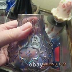 Beautiful Rare Fenton Fairy Lamp/light Stands 5 1/2 Inches Tall