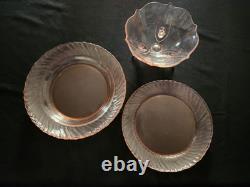 Beautiful Used Condition, Depression Glass Pink in color