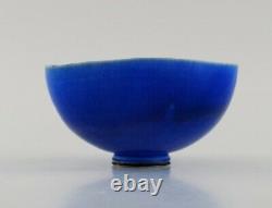 Berndt Friberg (1899-1981) for Gustavsberg Studiohand. Bowl on foot, 1960s