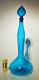 Blenko 5815M Decanter in Turquoise Free Freight