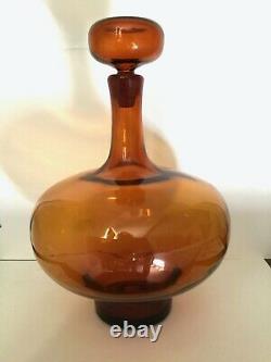 Blenko 6521 Myers Honey Decanter