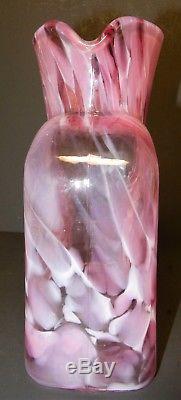 Blenko Glass Water Pitcher Double Spout # 384 One of Only 500 made