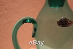 Blenko Glass Wayne Husted Design Cat Decanter 1955 MID Century