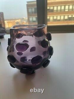 Blenko Husted 597 Blob Bowl in Lilac