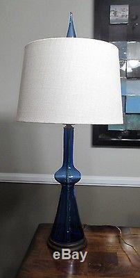 Blenko Lamp from the Estate of Winslow Anderson 1940's