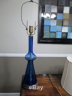 Blenko Lamp from the Estate of Winslow Anderson 1940's