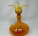 Blenko Paw Paw Decanter One Of A Kind