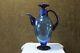 Blenko Spouted Decanter Design 573 Turquoise