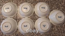 Blue Danube Japan BLUE ONION Set 76 Coupe Cereal Bowls 3 Different BACKSTAMPS