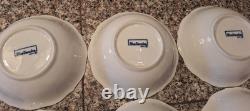 Blue Danube Japan BLUE ONION Set 76 Coupe Cereal Bowls 3 Different BACKSTAMPS