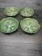 Bordallo Pinheiro Cabbage Majolica Ceramic Bowl 8.25 set Of 4