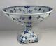 Bowl #628- Blue Fluted Royal Copenhagen Full Lace PLX Denmark GB 1/513
