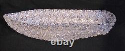 Brilliant ABP Cut Glass Crystal Russian Pattern Hawkes Bowl Boat Canoe