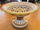 CAMA Deruta Compote Footed Bowl Pedestal Hand Painted Italy For Cottura