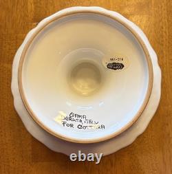 CAMA Deruta Compote Footed Bowl Pedestal Hand Painted Italy For Cottura