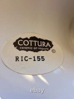 CAMA Deruta Compote Footed Bowl Pedestal Hand Painted Italy For Cottura