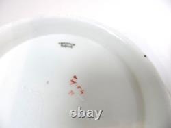 CAULDON ENGLAND L7154N Covered Floral Serving Bowl with Handles 7 1/8 Dia. VGC