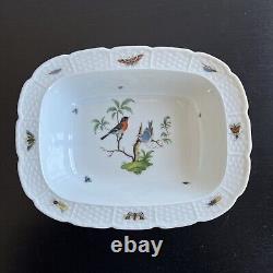 CERALENE RAYNAUD Les Oiseaux Limoges VEGETABLE SERVING BOWL No. 1 Birds Insects