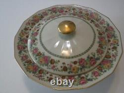 CH Field Haviland Limoges Finest French Ivory China Eileen Covered Vegtable Bowl